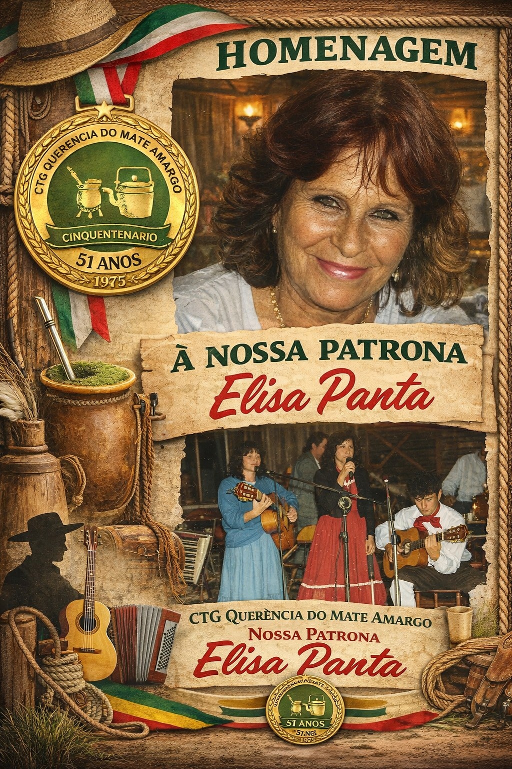 Homenagem Elisa Panta